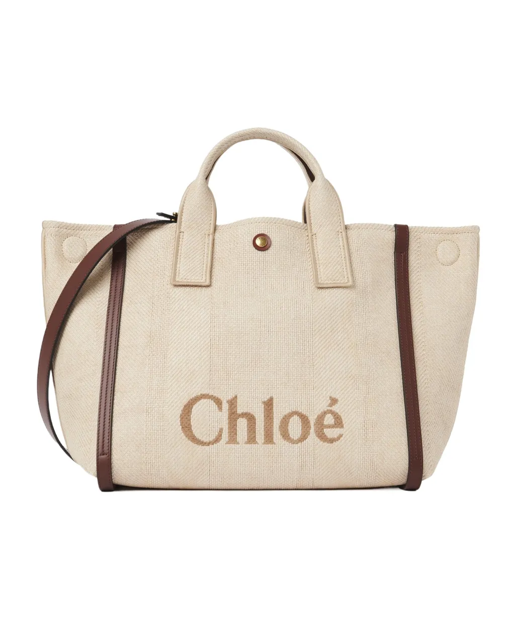 Logo Detailed Tote Bag