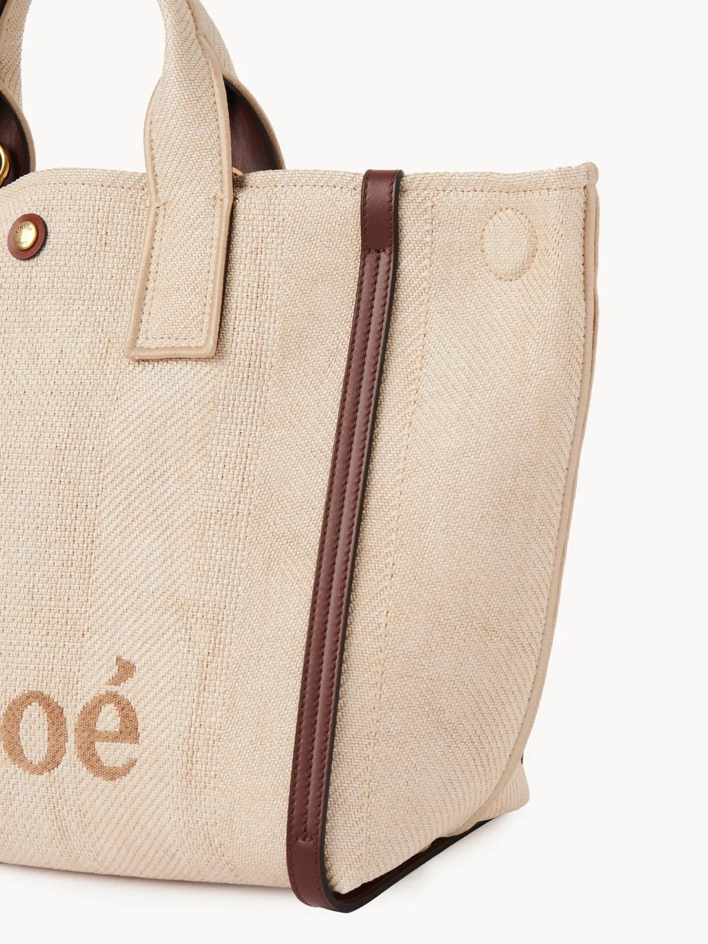 Logo Detailed Tote Bag
