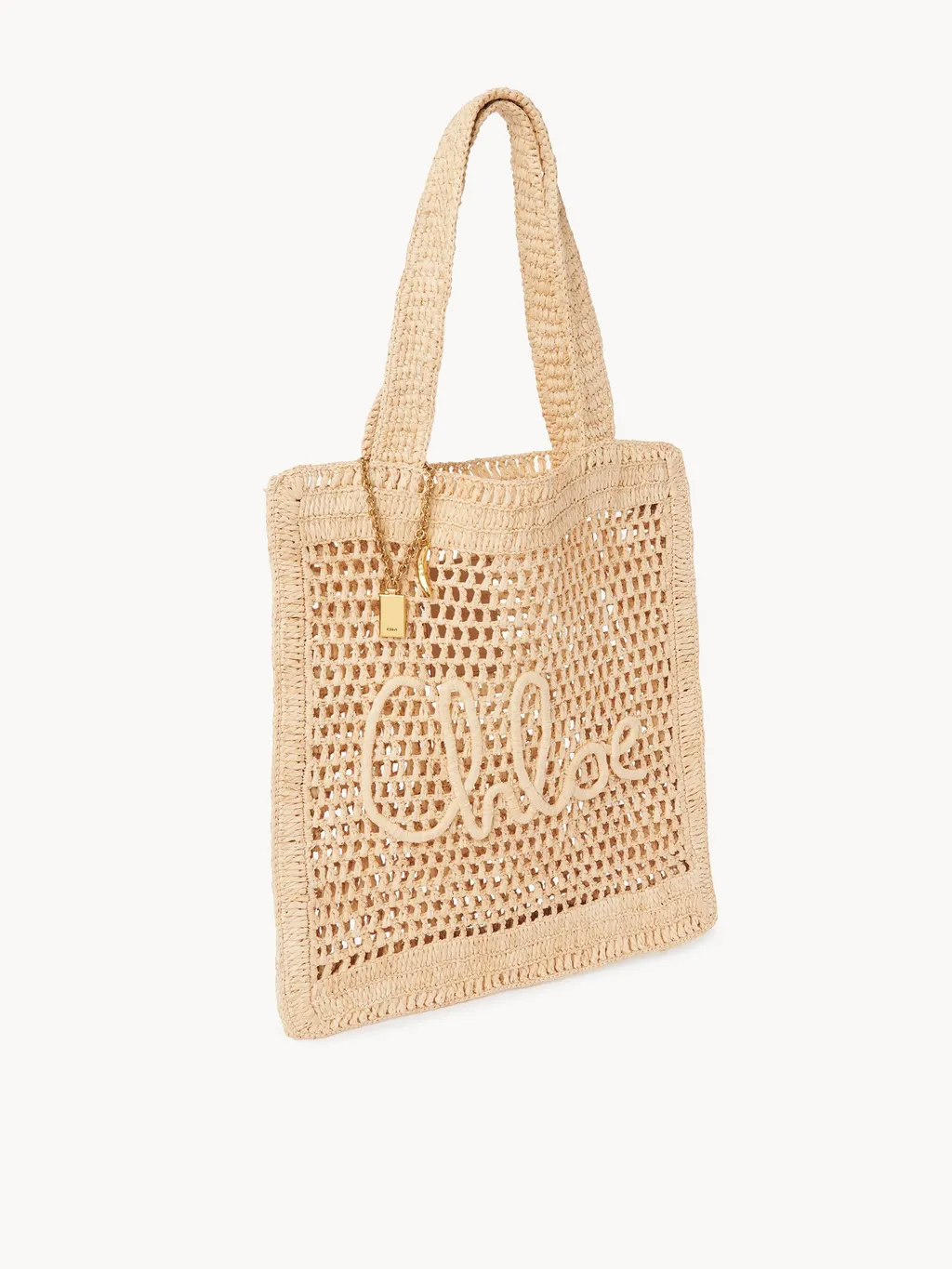 Summer Banana Logo-Detailed Tote Bag