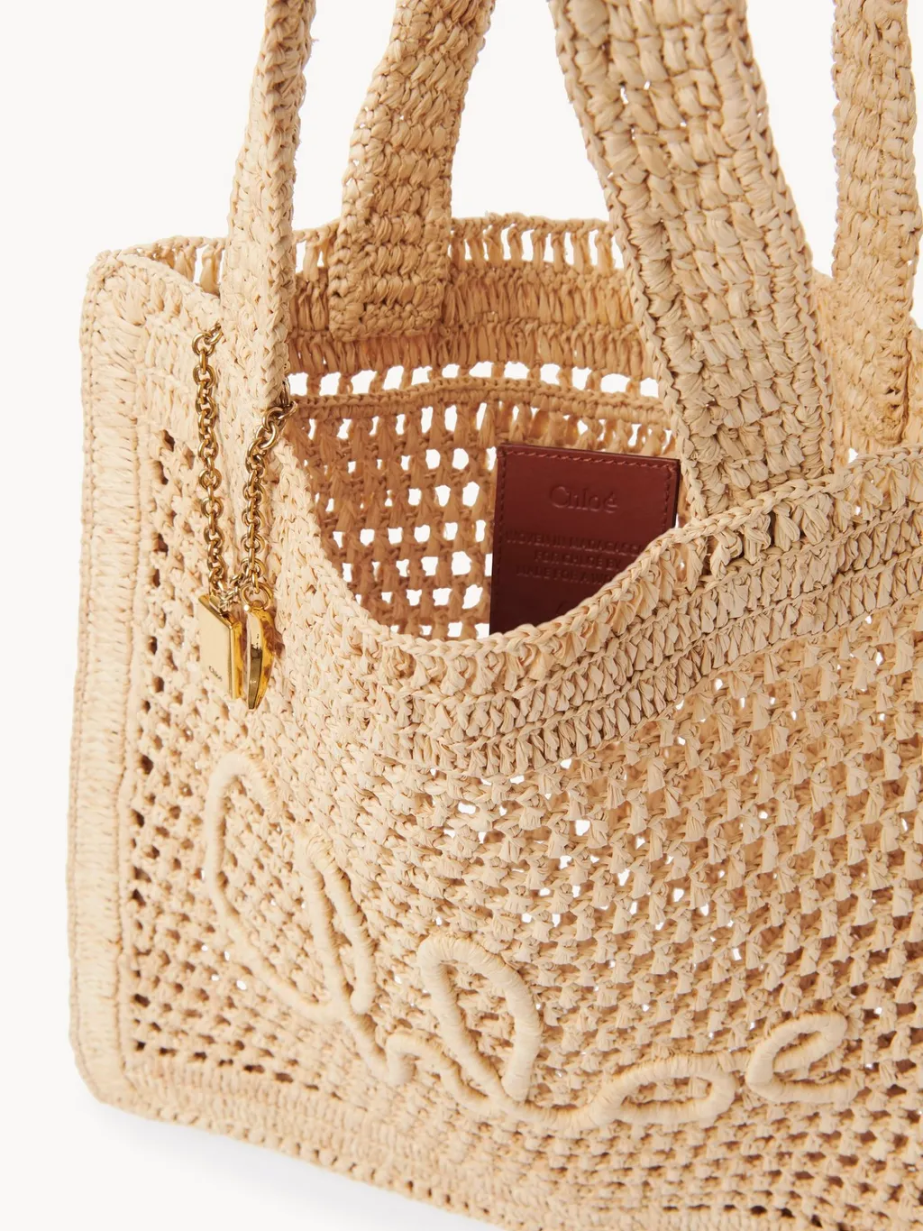Summer Banana Logo-Detailed Tote Bag