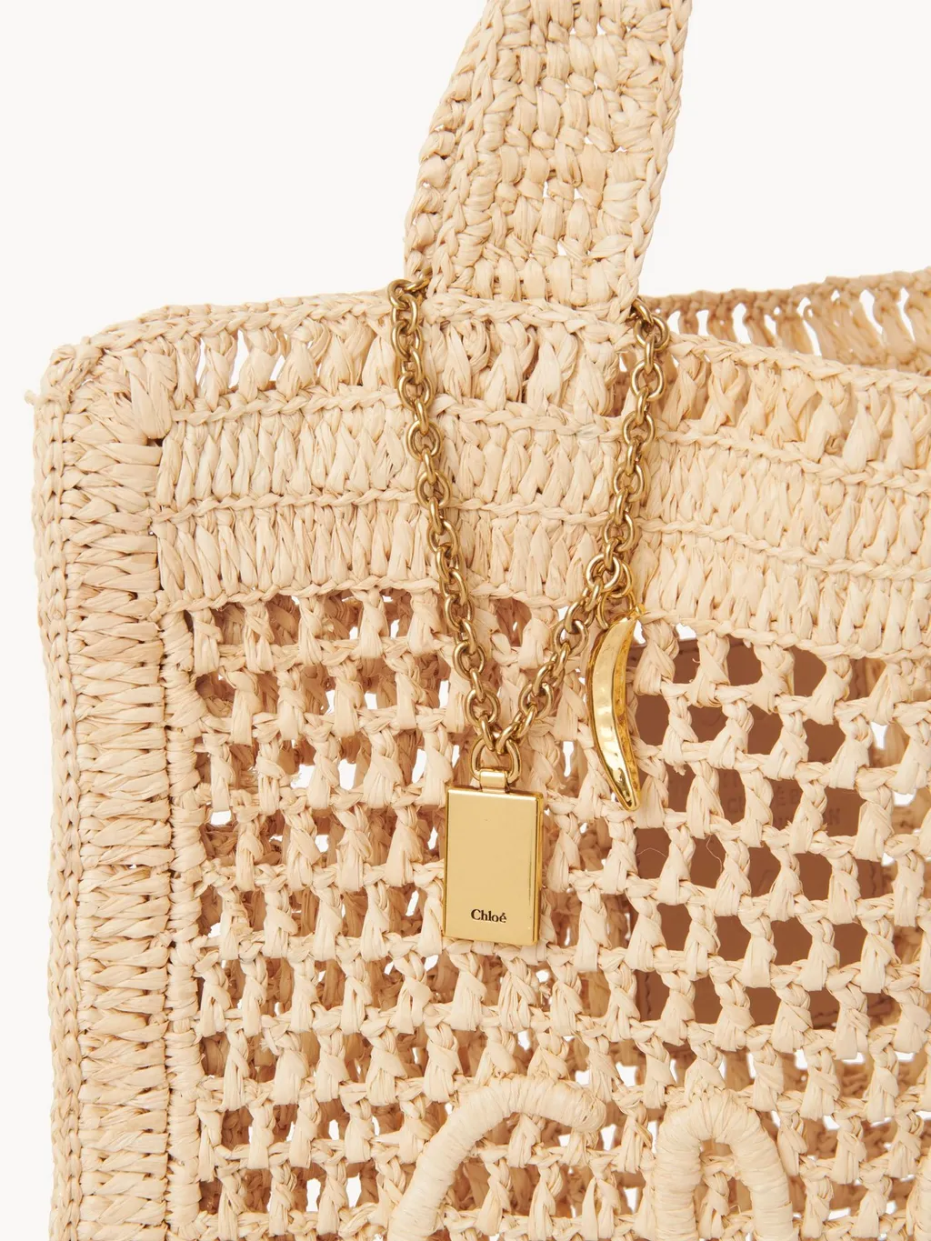 Summer Banana Logo-Detailed Tote Bag