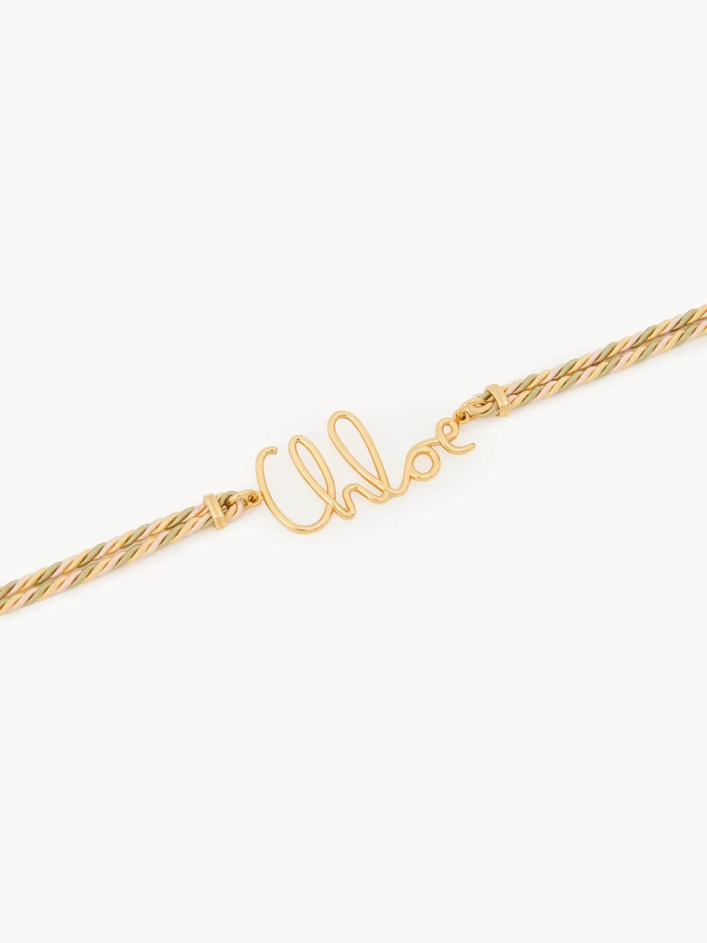 Plage Braided-Cord Logo Necklace