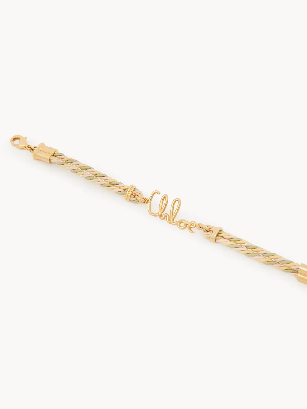 Plage Logo-Plaque Braided Bracelet