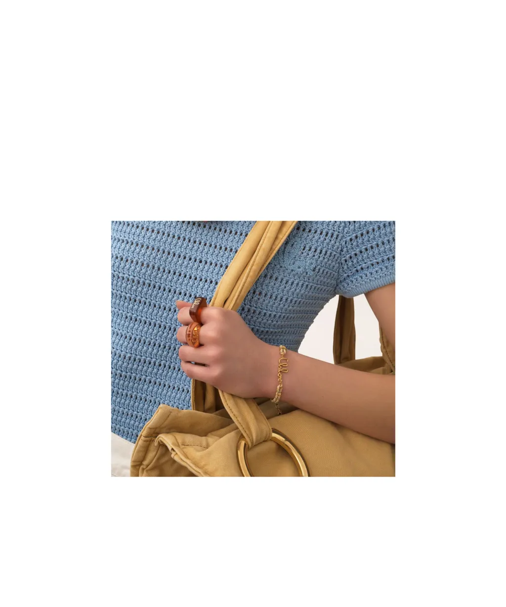 Plage Logo-Plaque Braided Bracelet