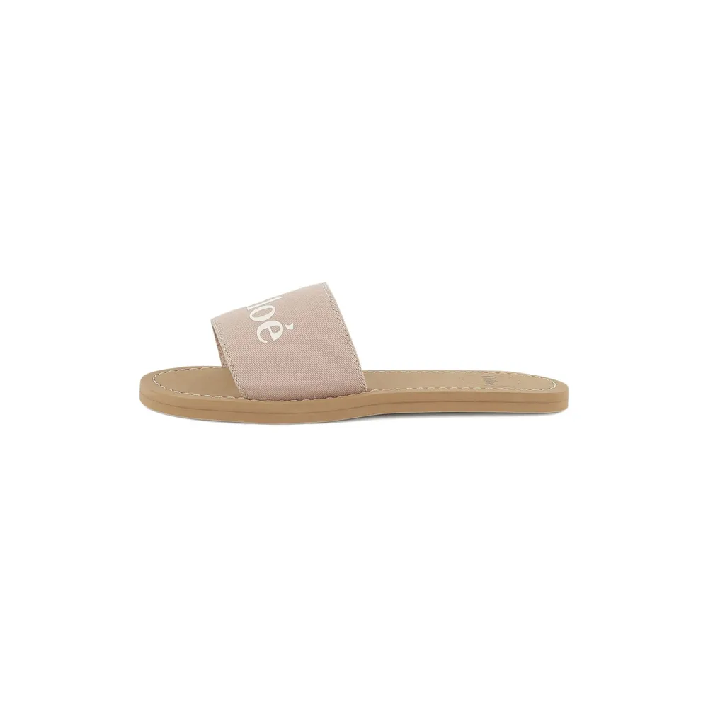 Logo-Print Sandals