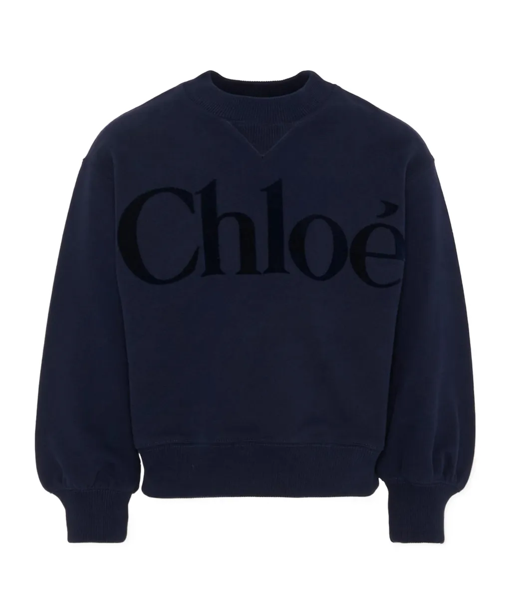 Logo-Print Crewneck Sweatshirt