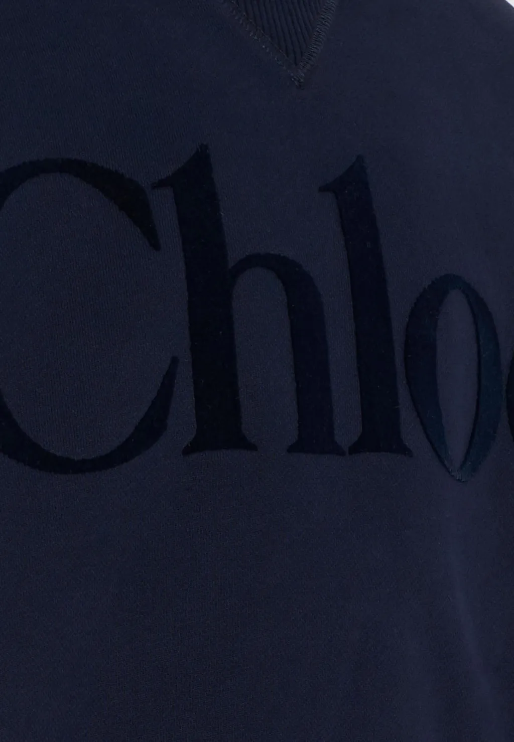Logo-Print Crewneck Sweatshirt