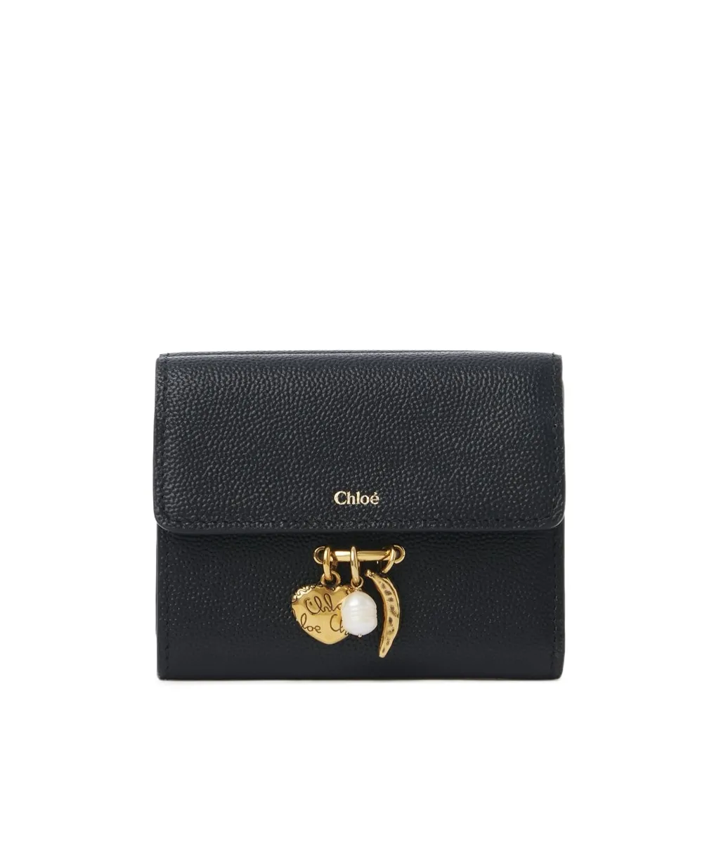 Small Chloé Charms Tri-Fold Wallet