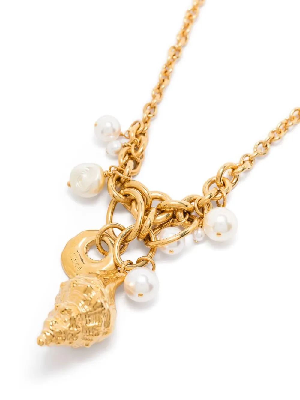 The Chloé Shells Pendant Necklace