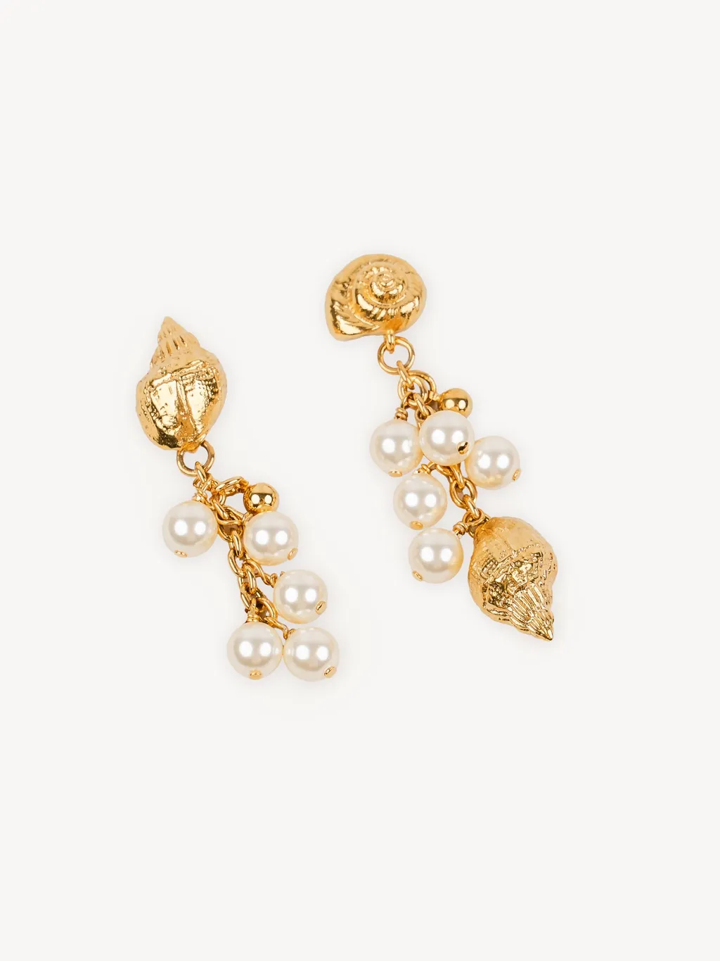 The Chloé Shells Clip-On Earrings