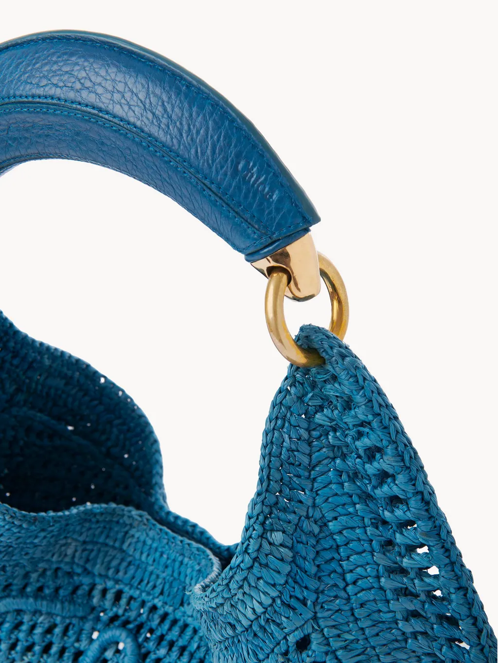 Summer Banana Woven Top Handle Bag