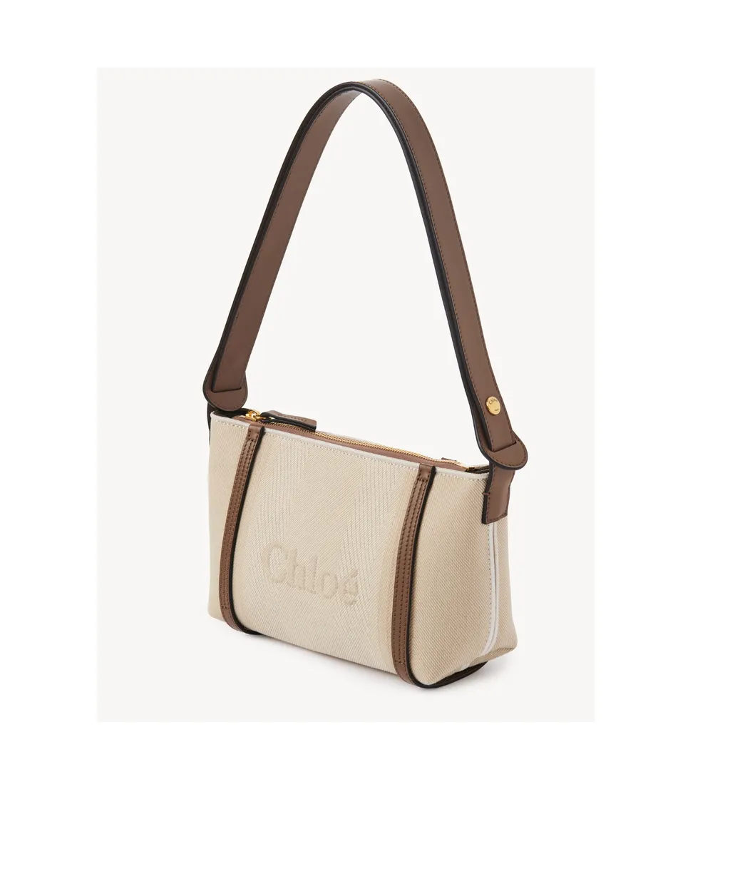 Logo Detailed Carry Shoulder Bag