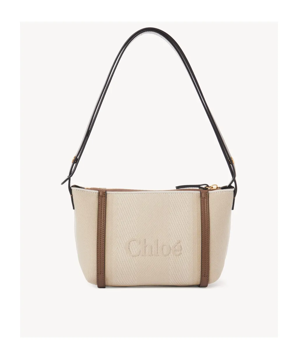 Logo Detailed Carry Shoulder Bag