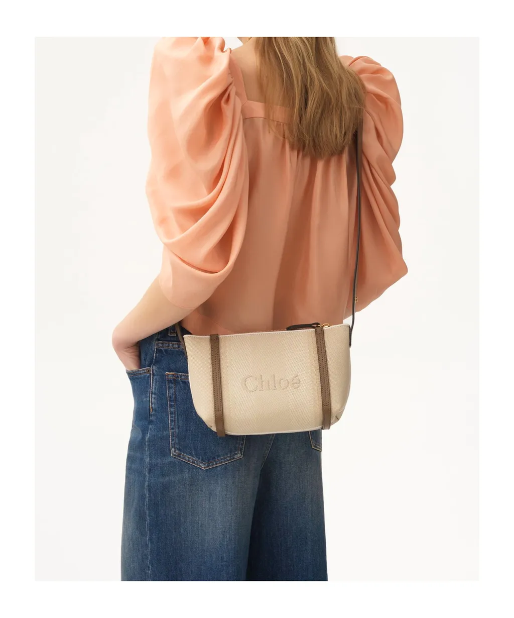 Logo Detailed Carry Shoulder Bag