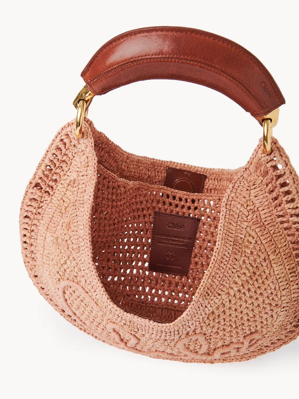 Summer Banana Woven Top Handle Bag