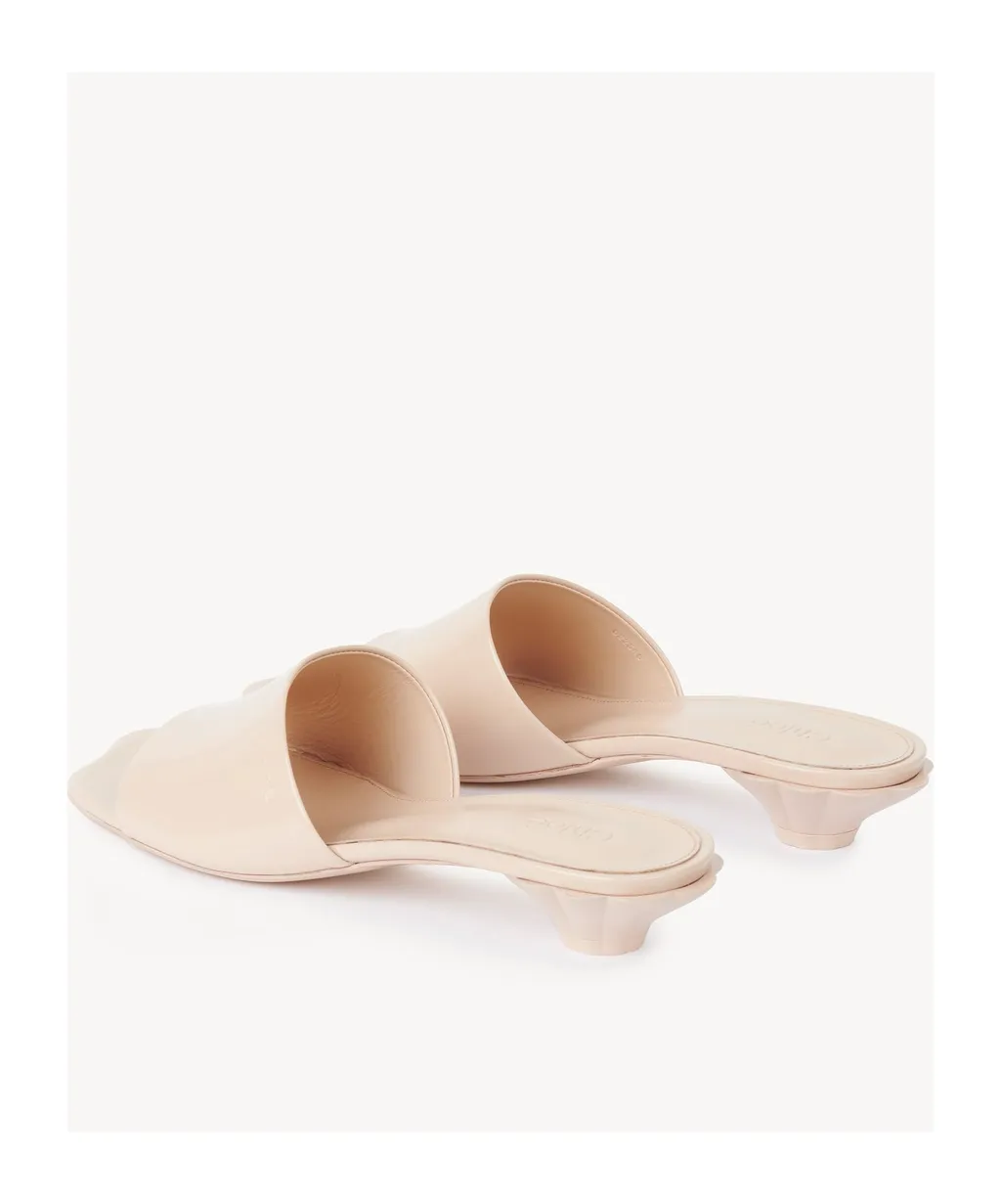 Flower Open-Toe Mules