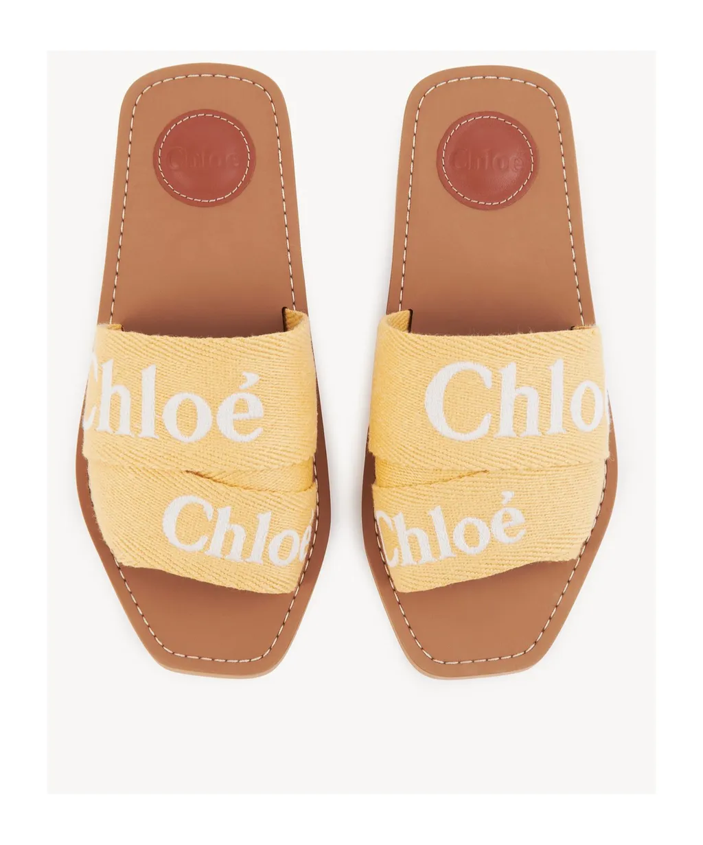 Woody Open Toe Slip-On Slides