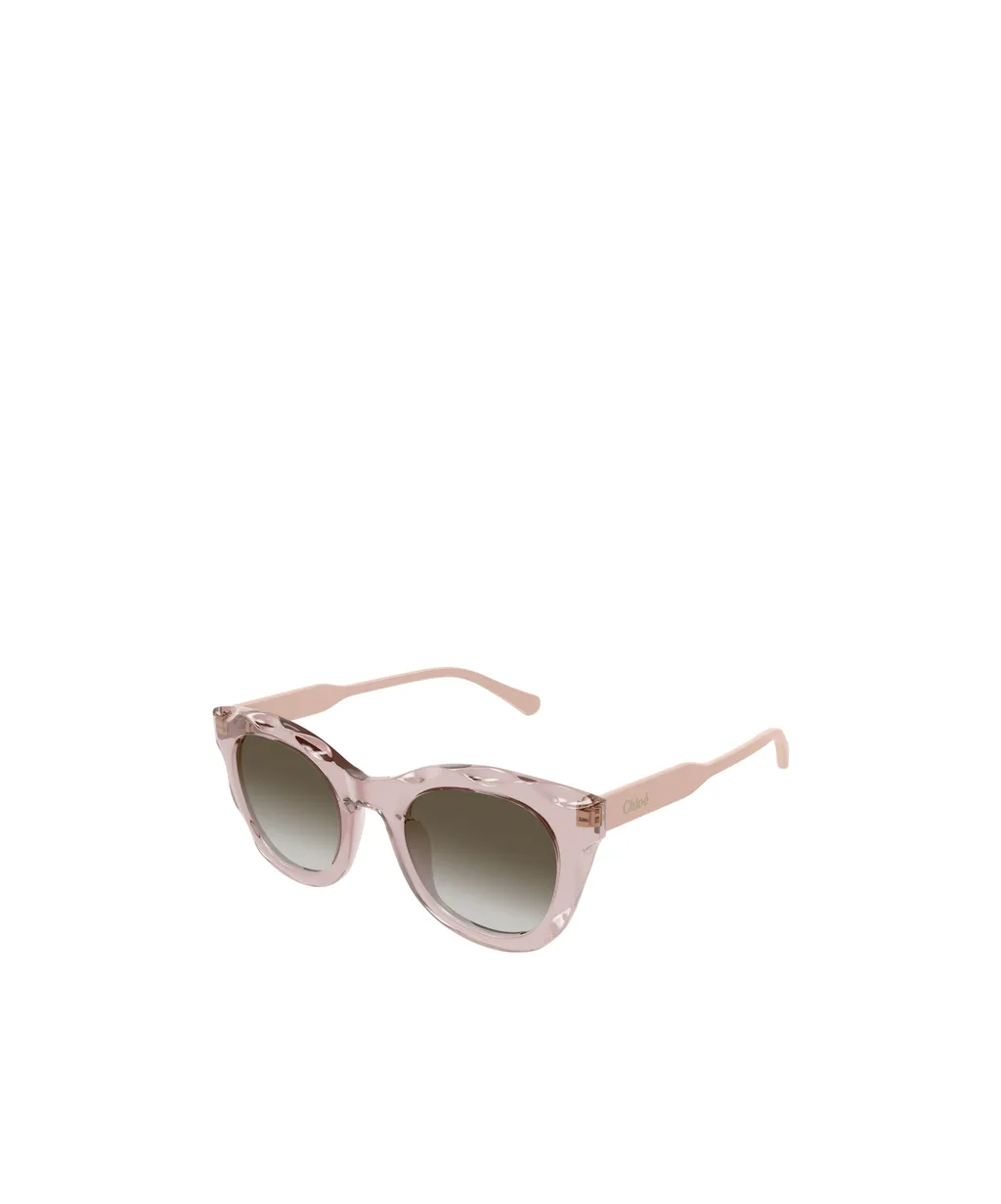 Oval-Frame Sunglasses