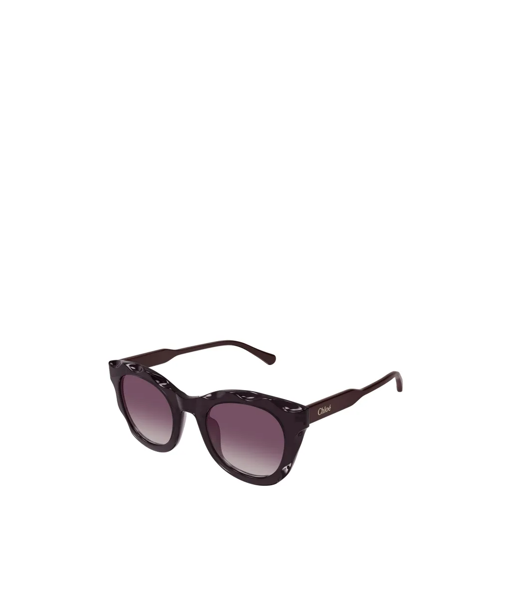 Oval-Frame Sunglasses
