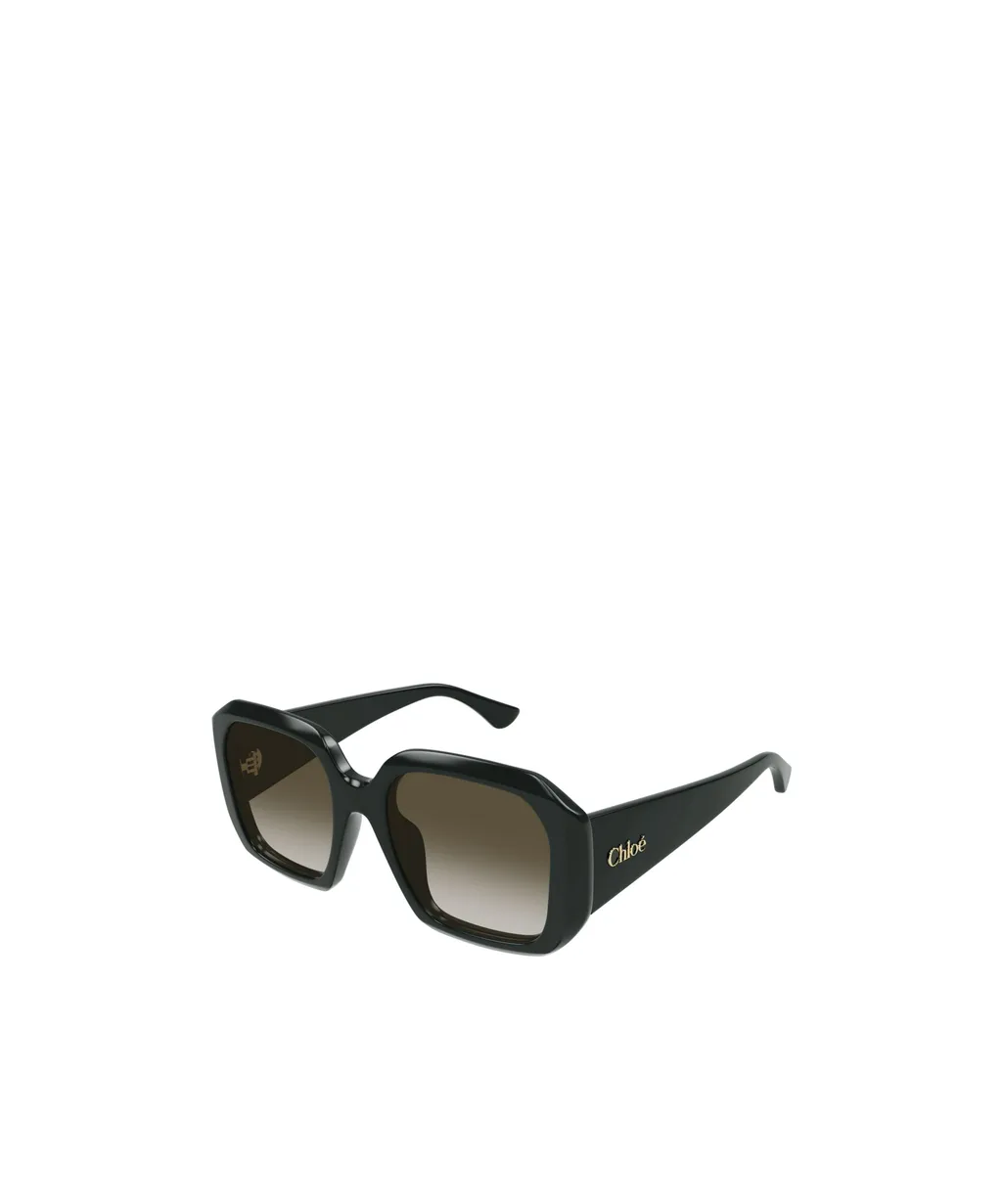 Geometric Frame Sunglasses