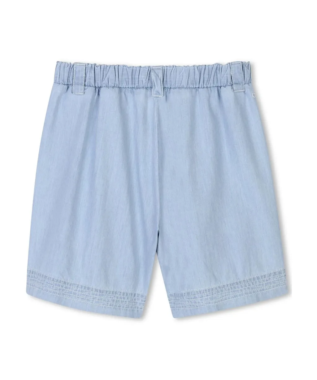 Elasticated Waistband Bermuda Shorts