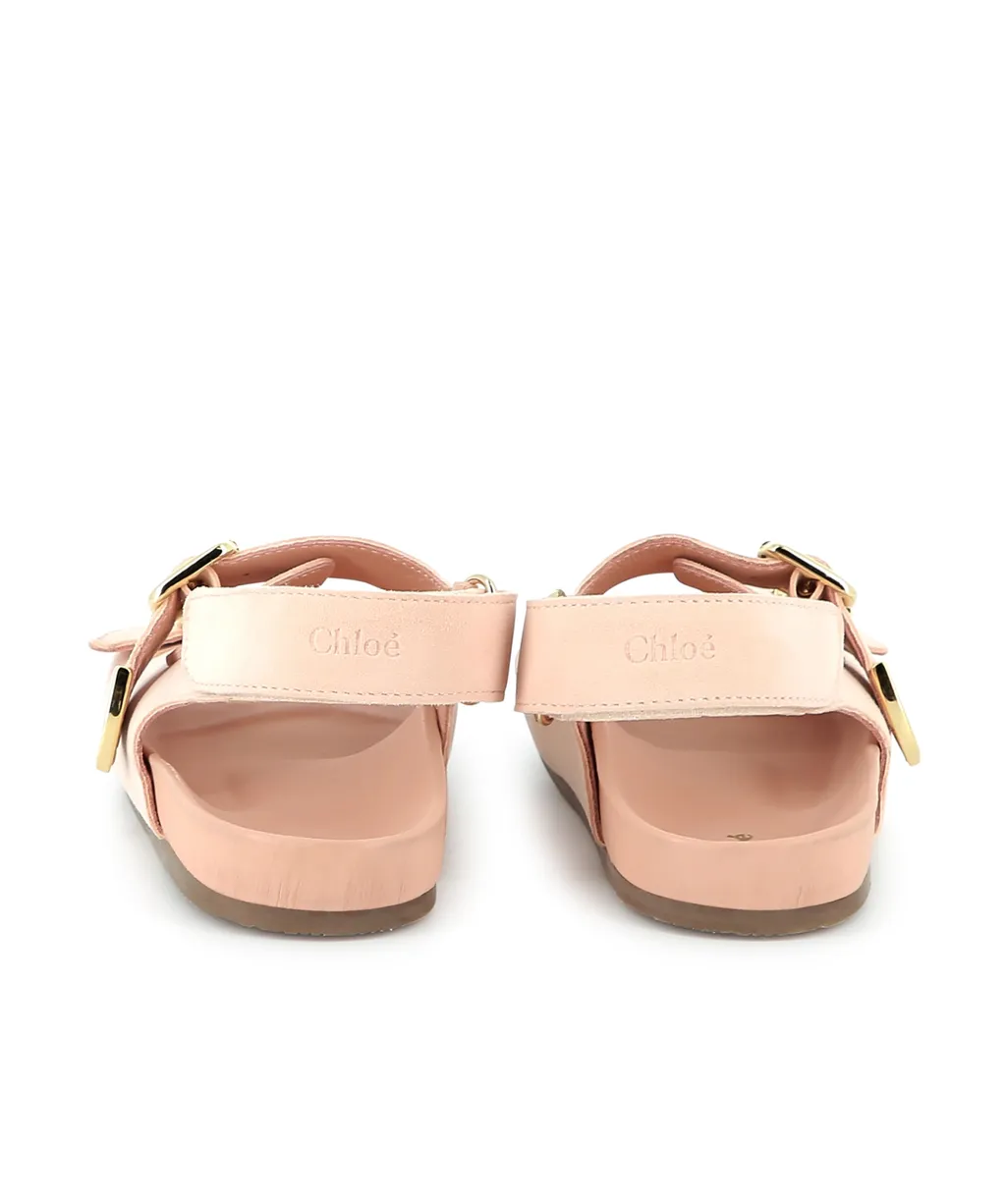 Open-Toed Flat Sandals