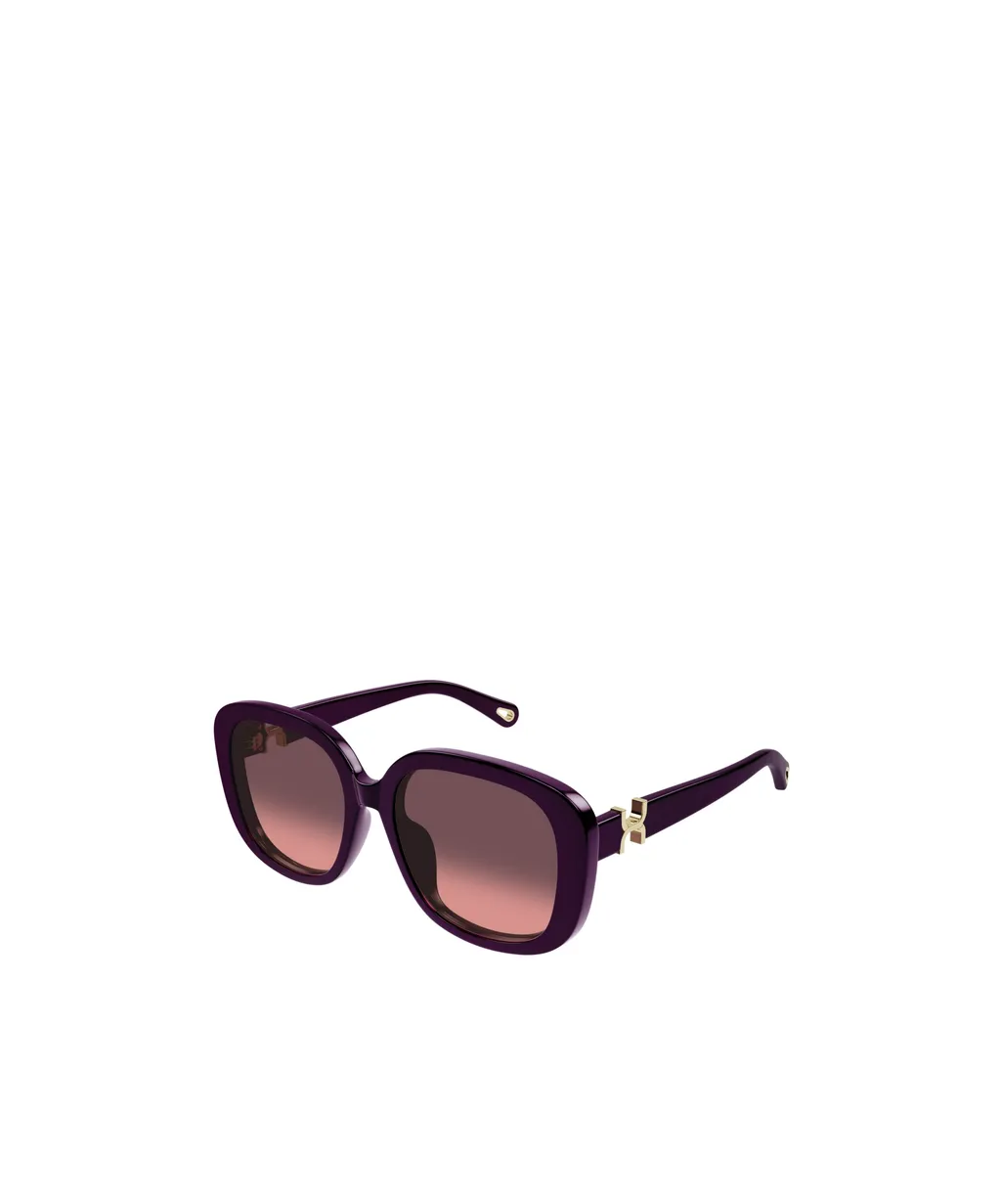 Oval-Frame Sunglasses