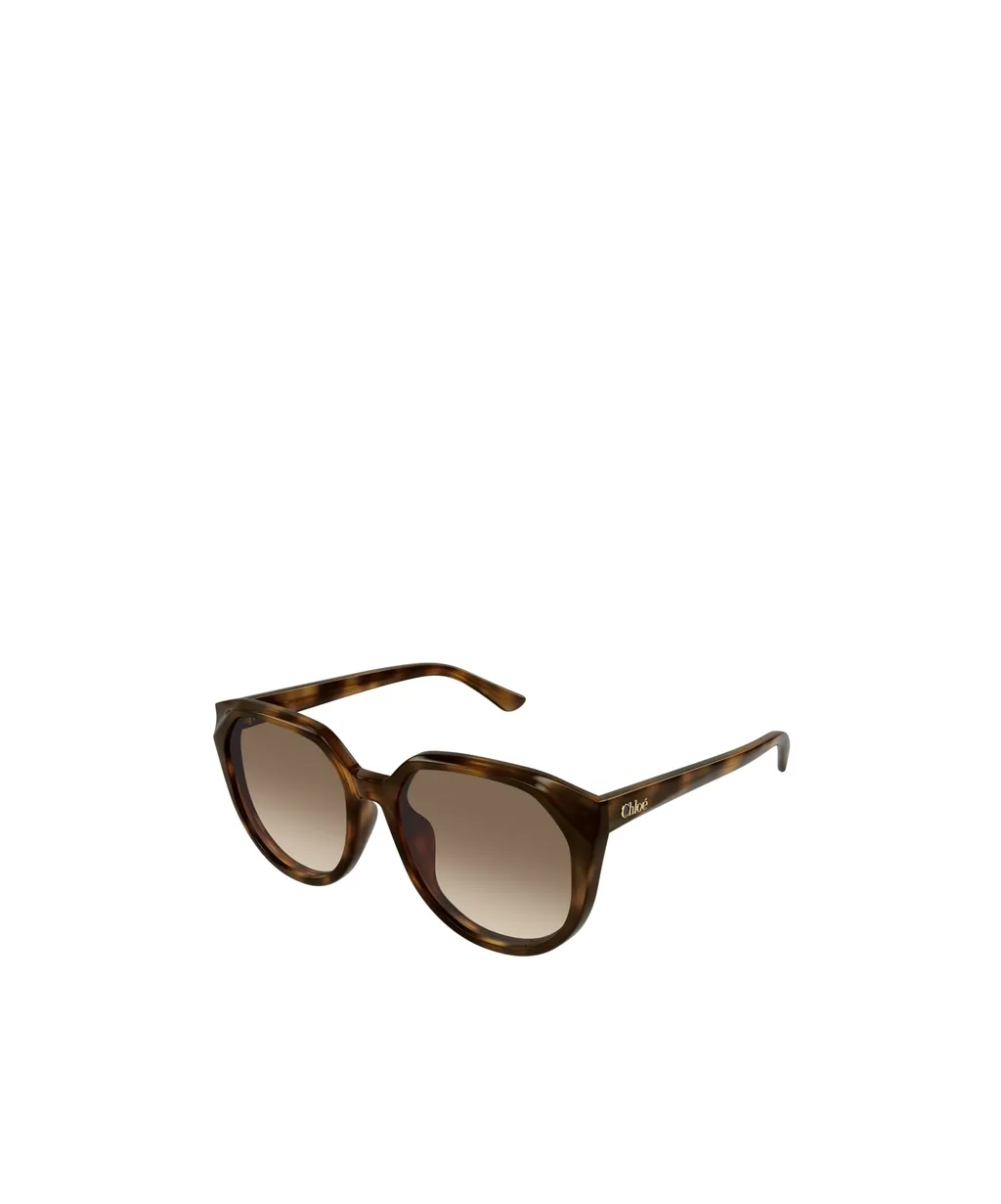 Geometric-Frame Sunglasses