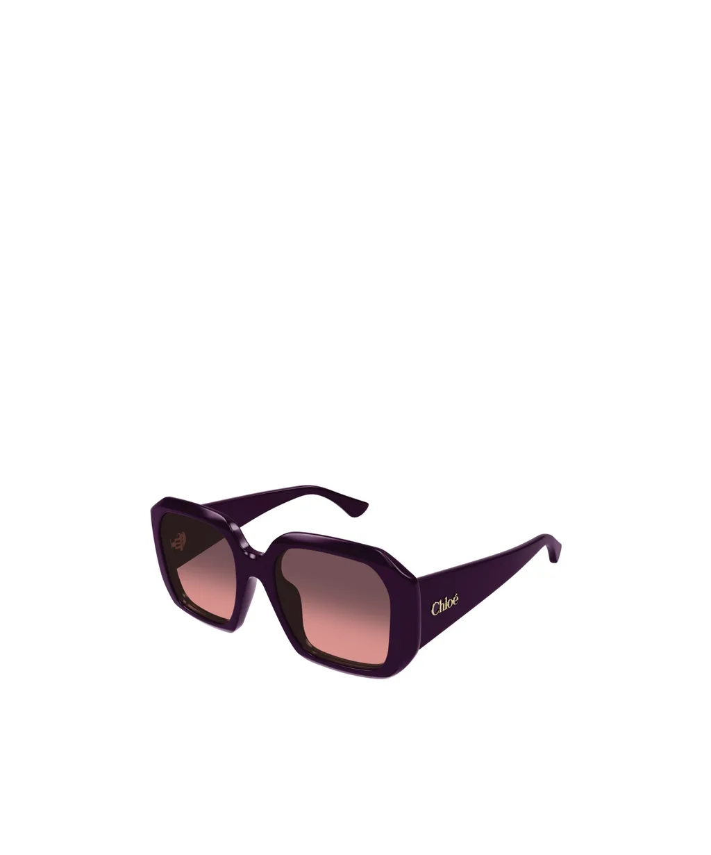 Geometric Frame Sunglasses