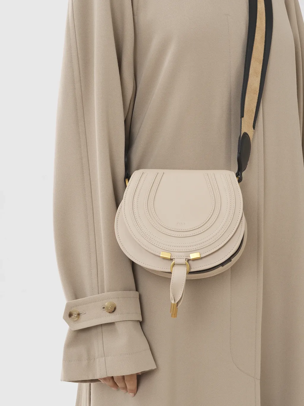Marcie Small Saddle Shoulder Bag