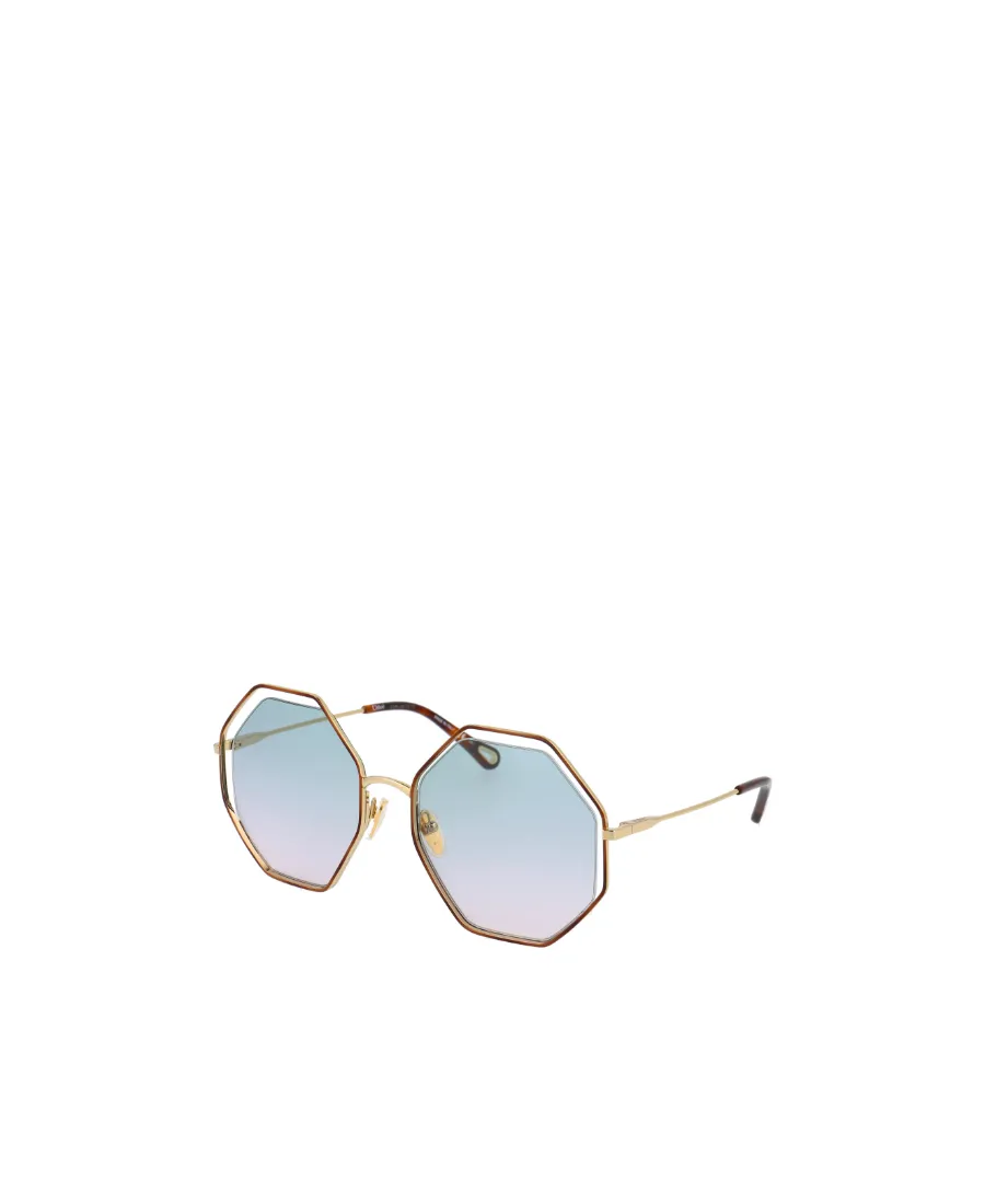 Octagonal Frame Sunglasses