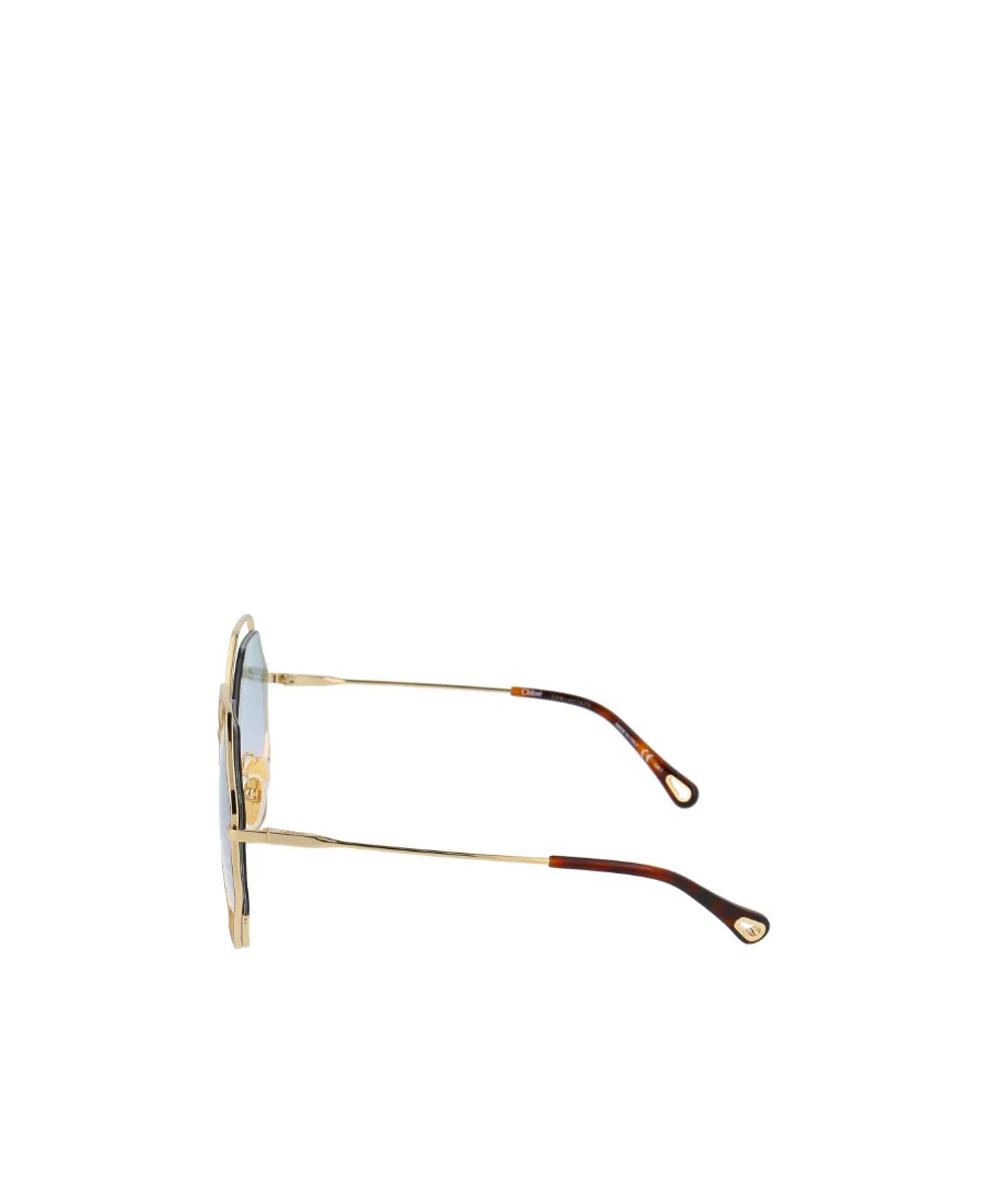 Octagonal Frame Sunglasses