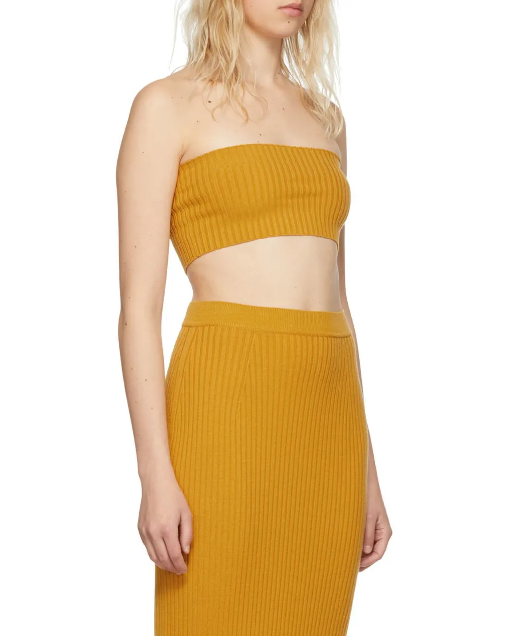 Rib Knitted Tube Top
