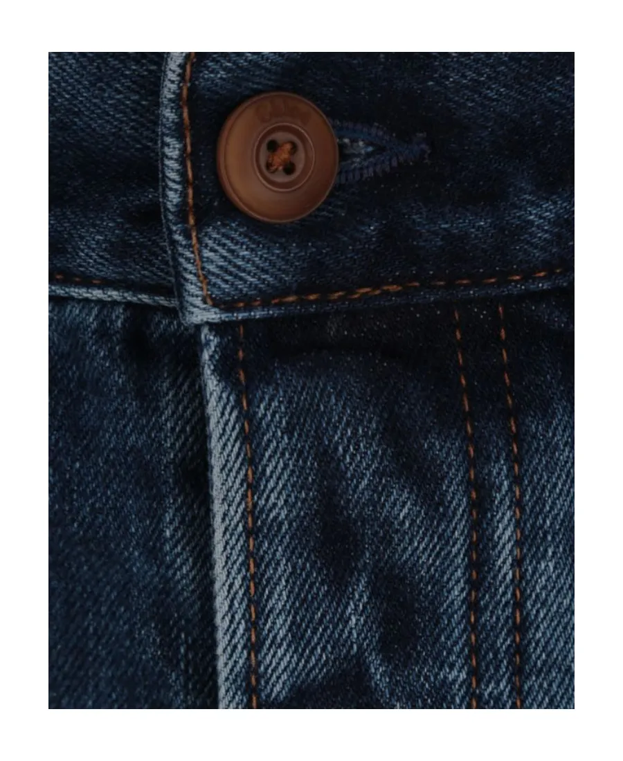 Vintage Straight-Leg Jeans