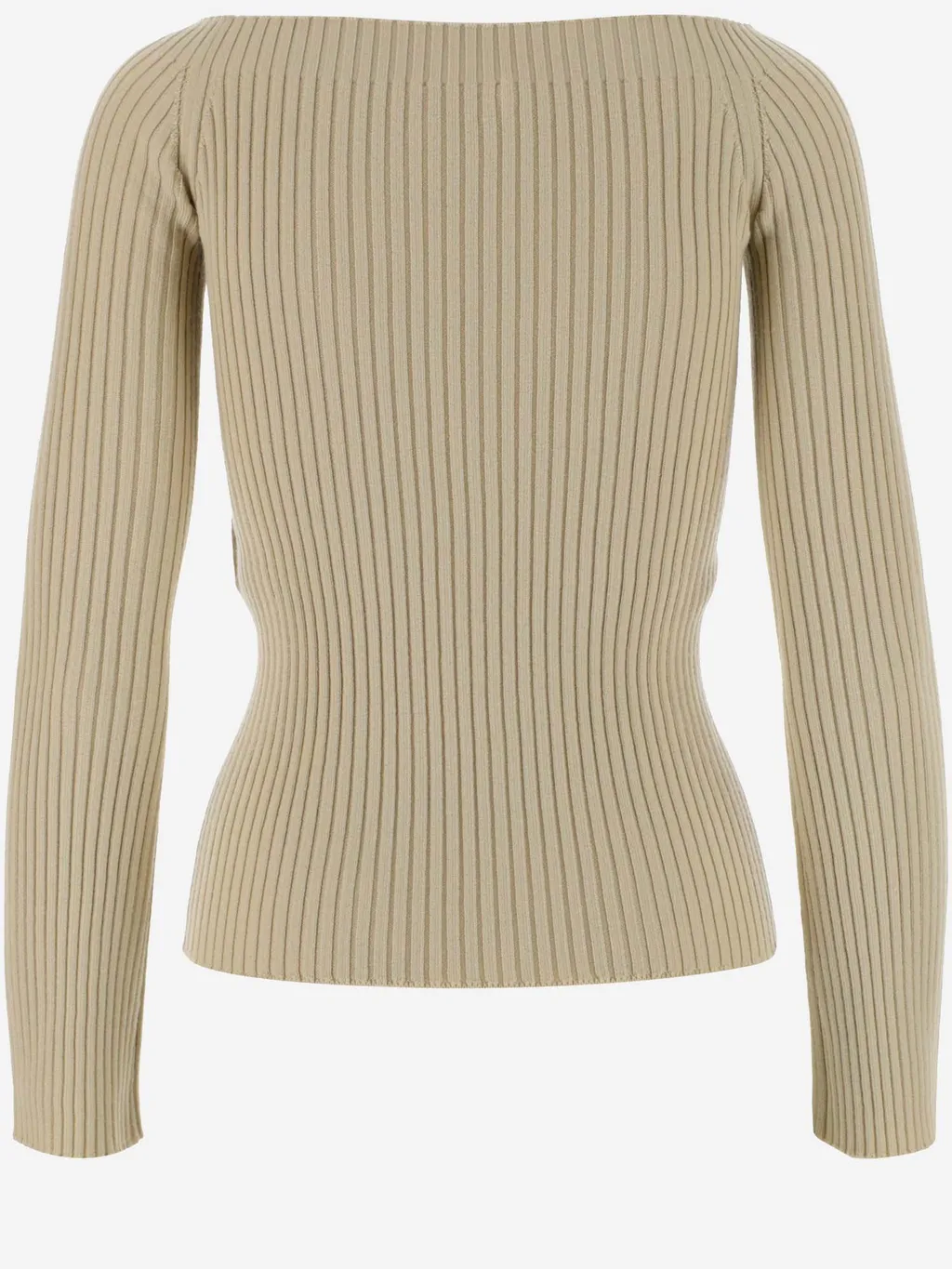 Off-Shoulder Knit Jumper