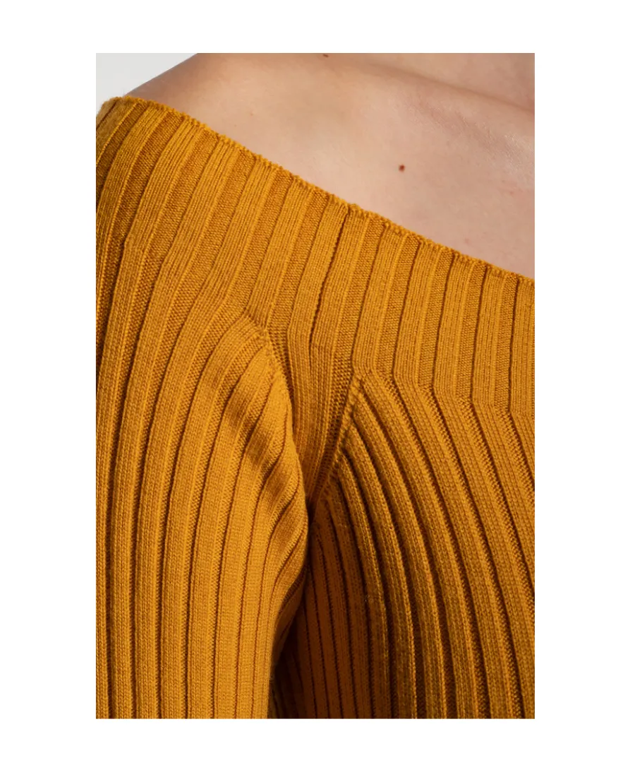 Crewneck Knitted Dress