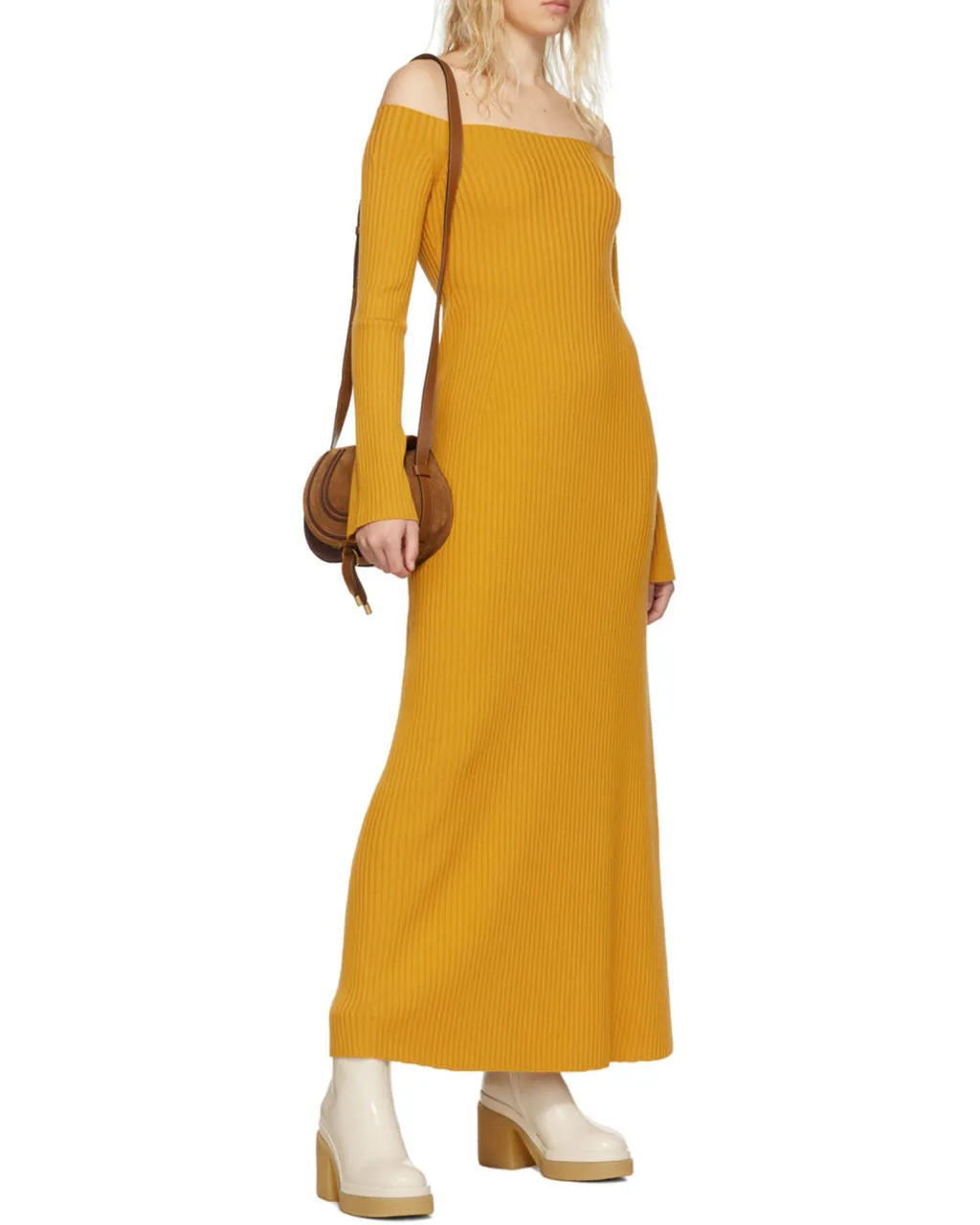 Crewneck Knitted Dress