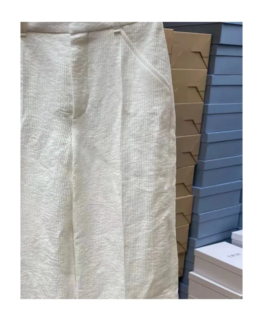 Wide-Legged Casual Pants