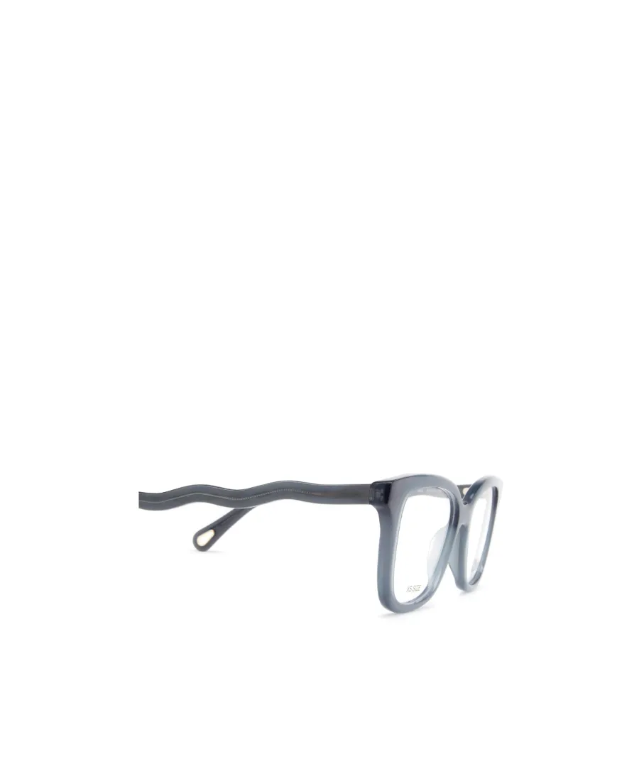 Logo Lettering Cat-Eye Glasses
