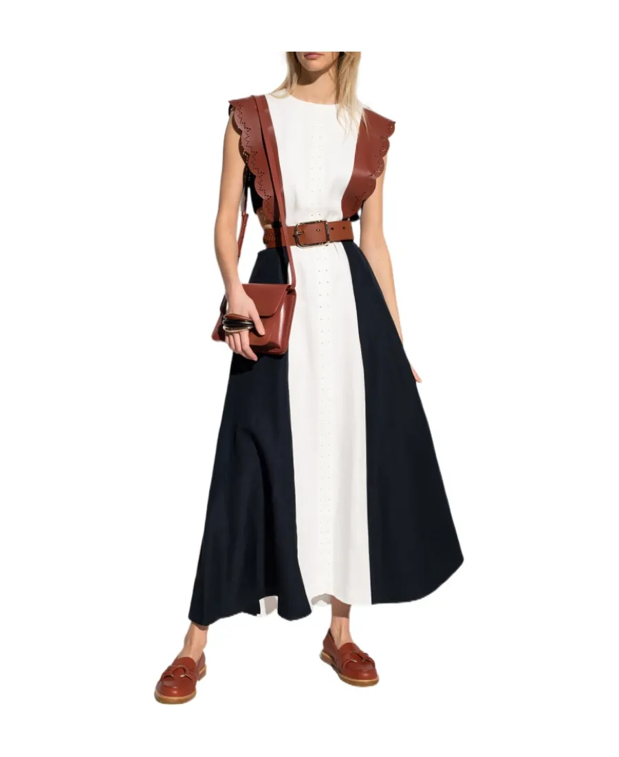Soft Panama Aloe Linen Midi Dress