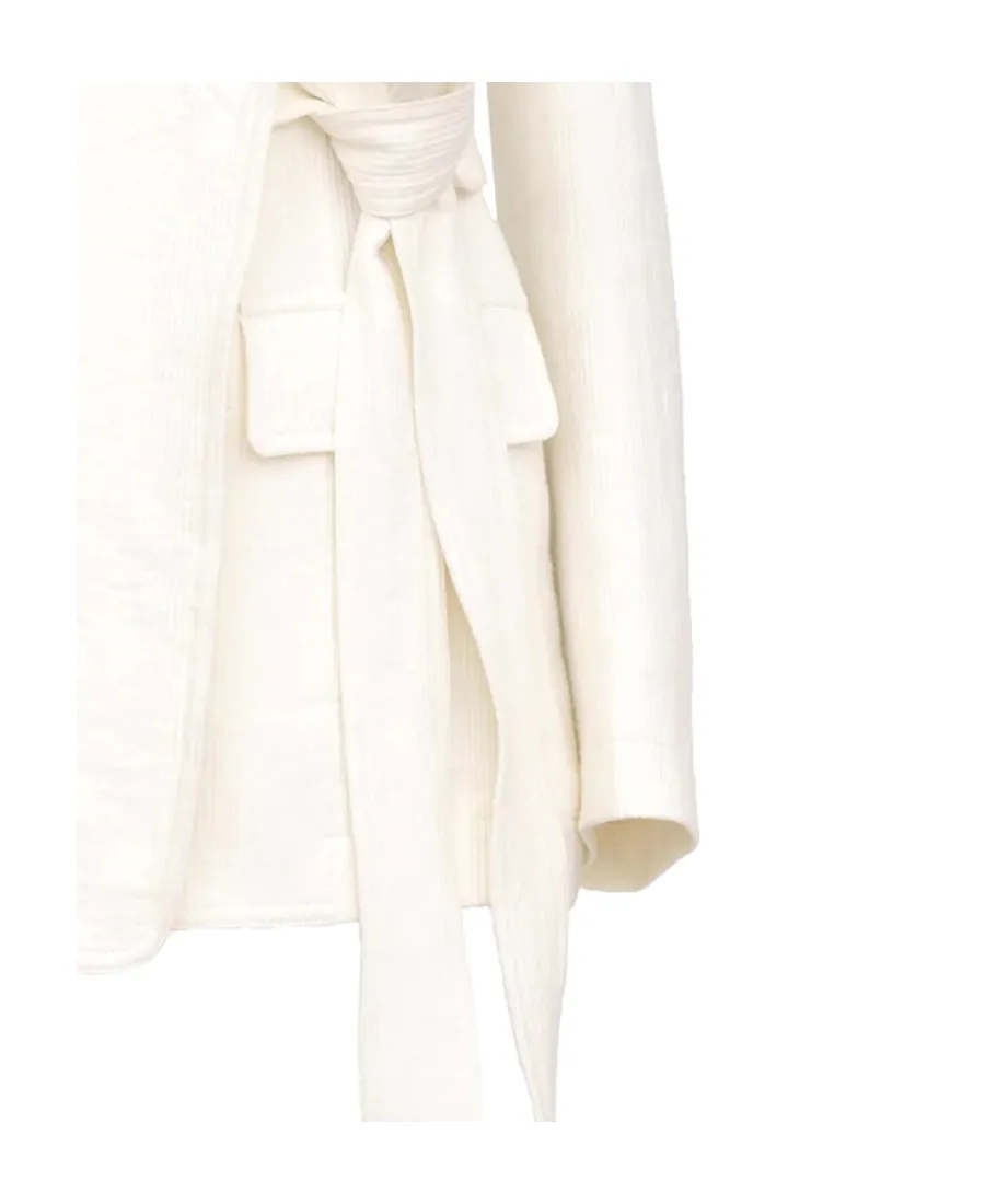 Notched-Lapel Single-Breasted Jacket