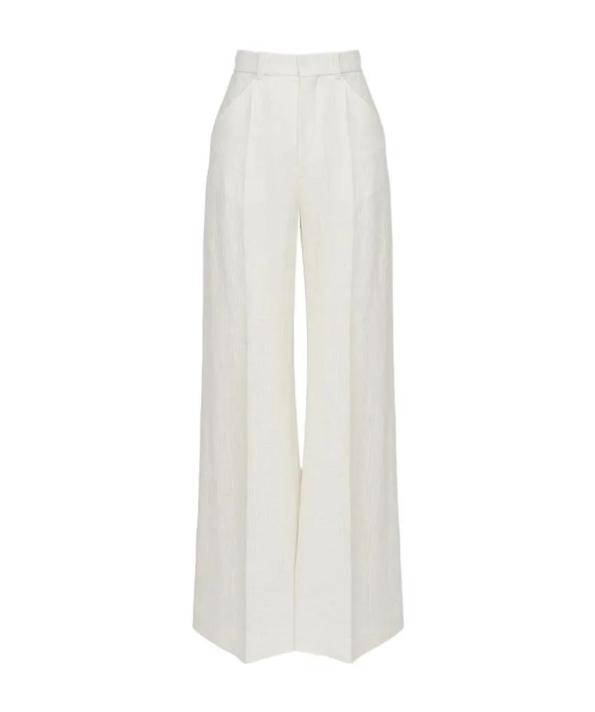 Wide-Legged Casual Pants
