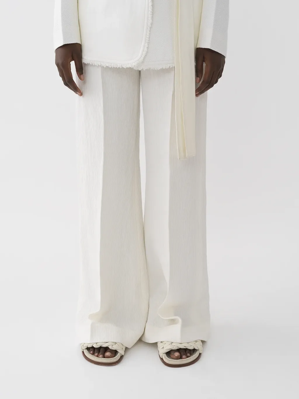 Wide-Legged Casual Pants