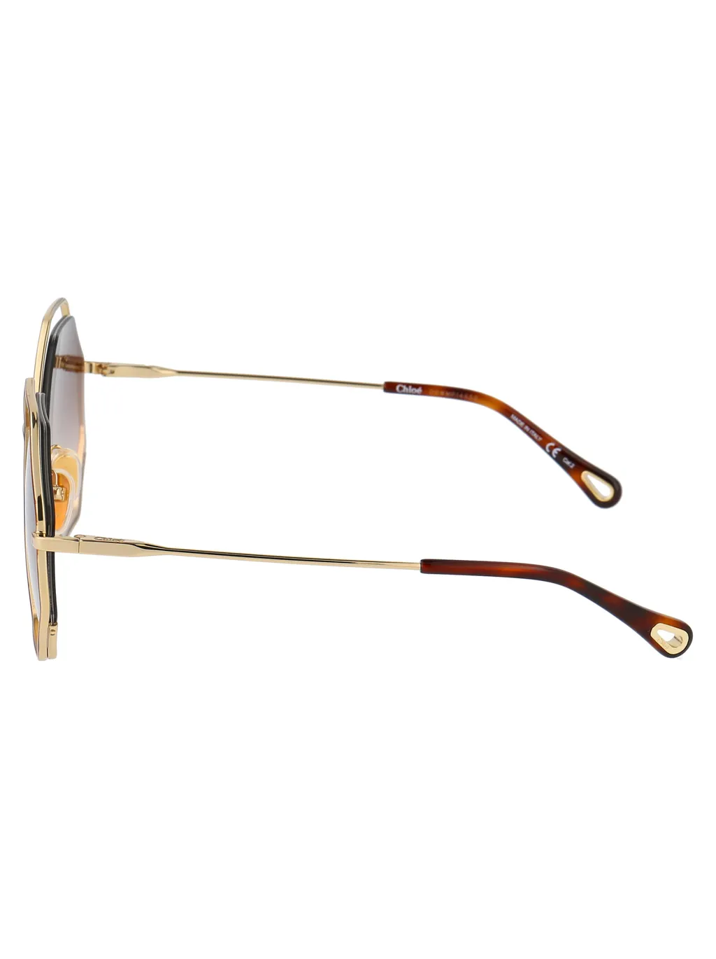 Octagonal Frame Sunglasses