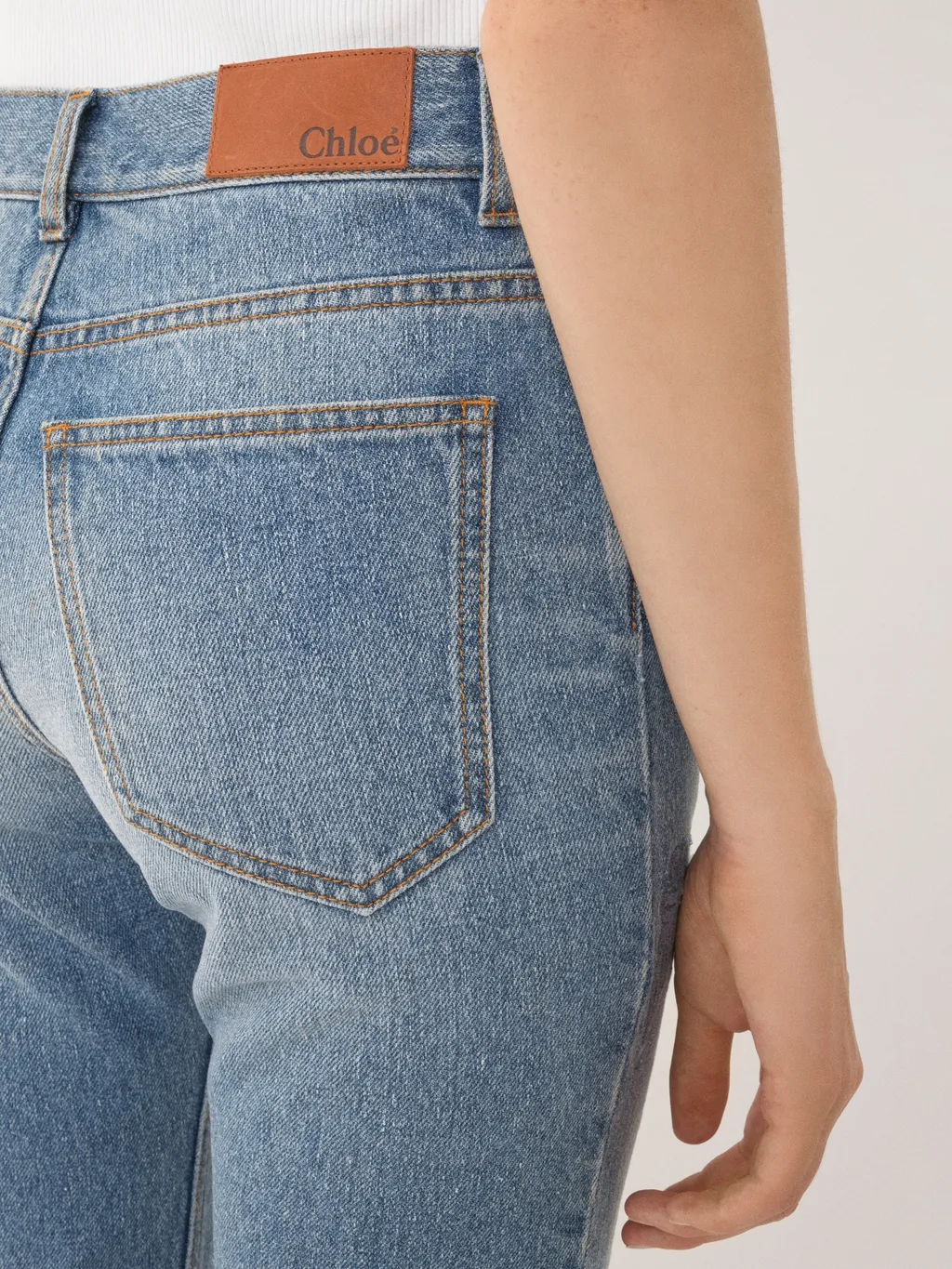Cropped Bootcut Jeans