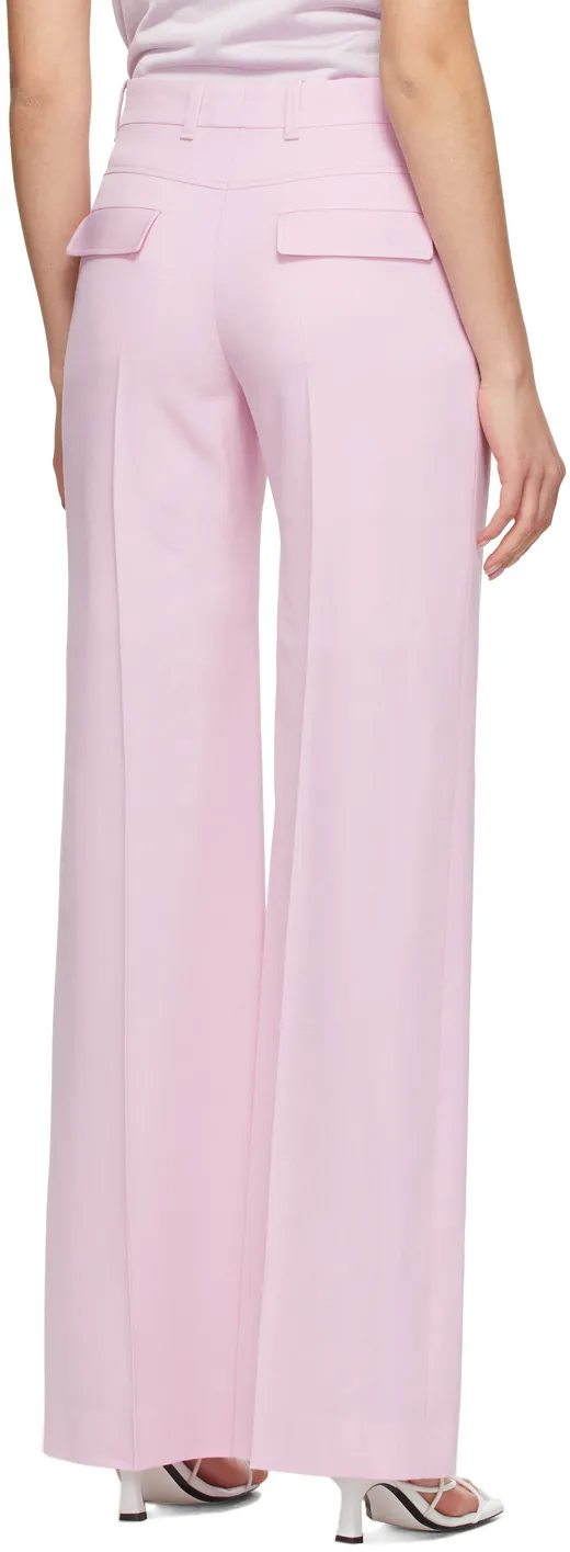 Tailored Wide-Leg Trousers