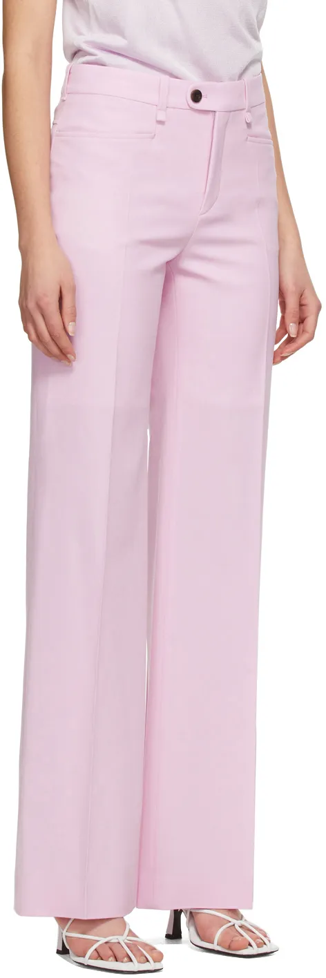 Tailored Wide-Leg Trousers