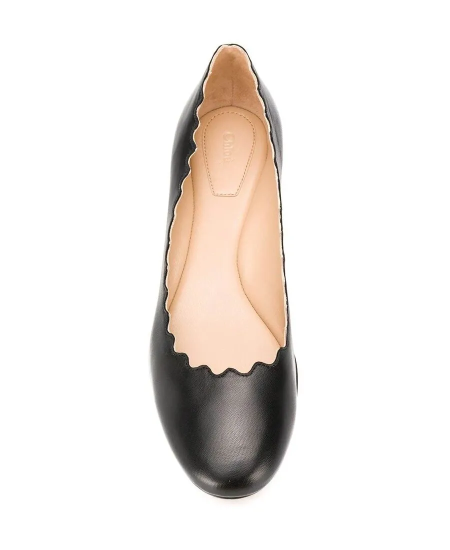 Black Lace Decorative Ballet Shoes