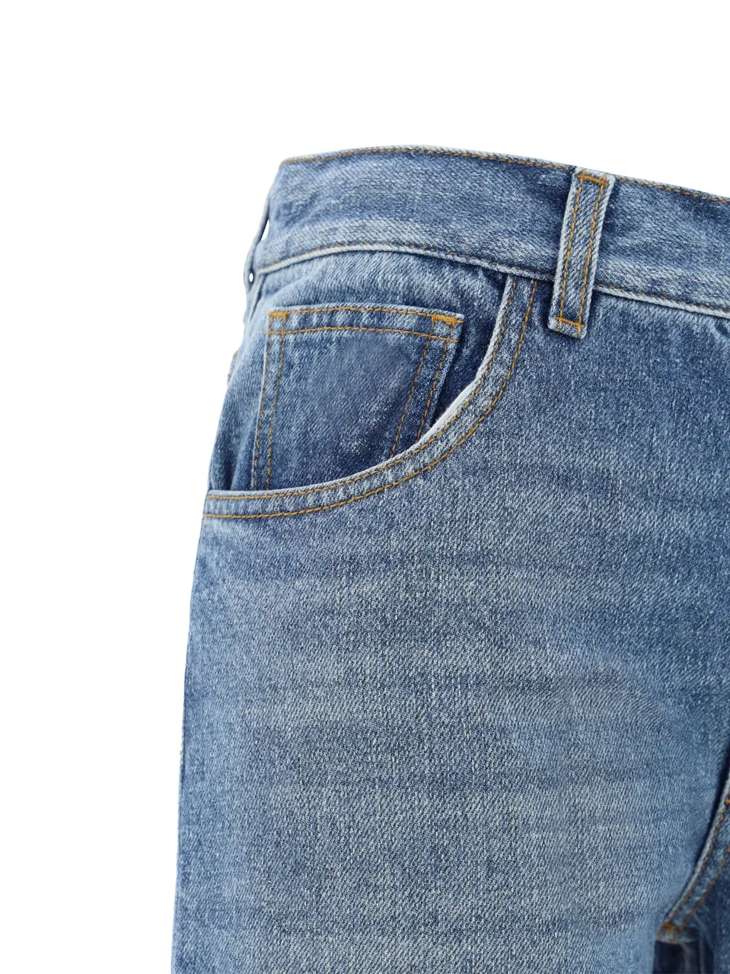 Frayed Edge Flared Jeans