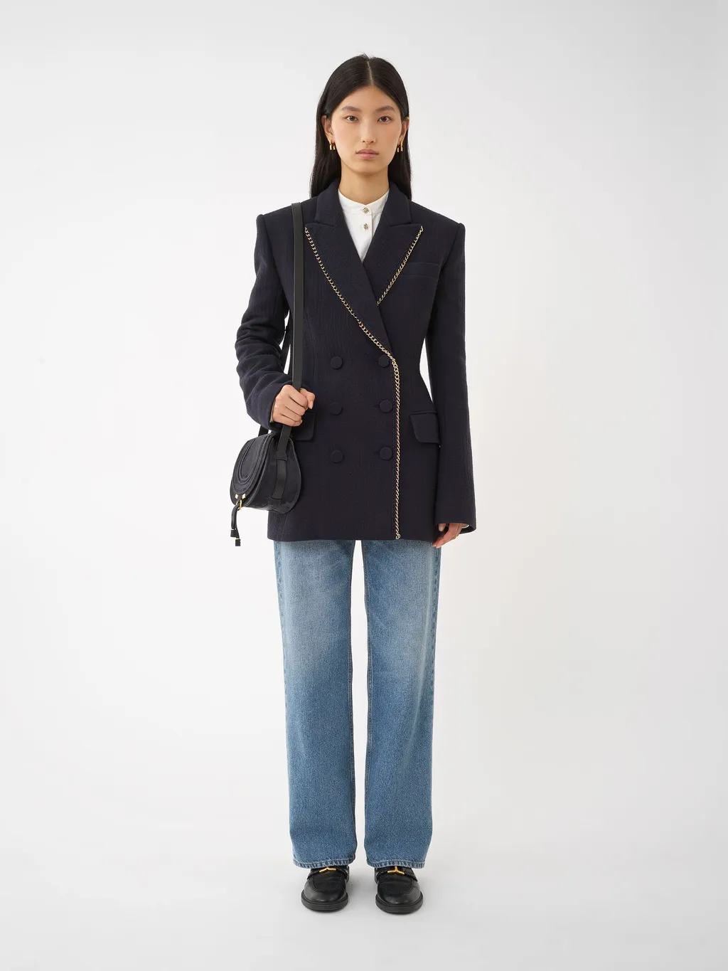 Chain-Embellished Jacket